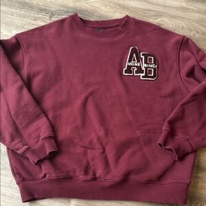 Anine Bing Burgundy Sweatshirt